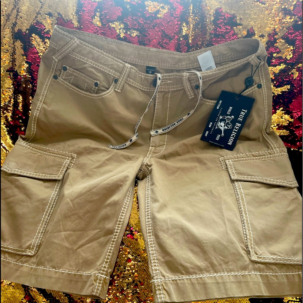 True Religion Cargo Shorts